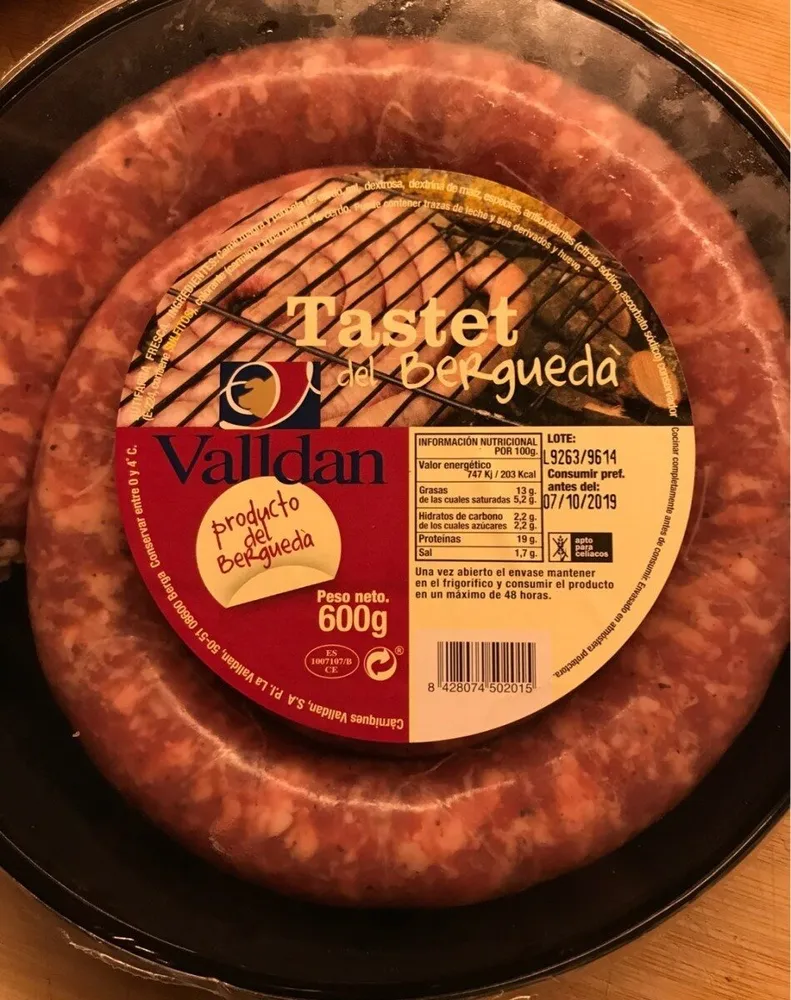Butifarra tastet del Berguedà
