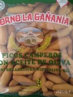 Picos de pan artesanos con aceite de oliva