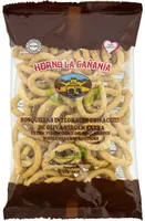 Rosquillas de pan integrales con aceite de oliva