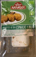 Bocaditos de tofu espinacas y pasas