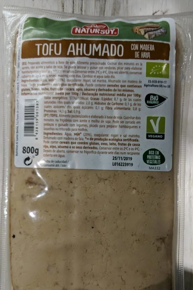 Tofu ahumado