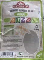 Natursoy tortitas de salvado de avena