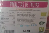 Piruletas de frutas