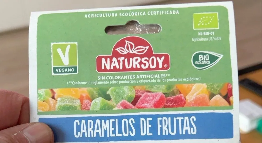 Caramelos de frutas