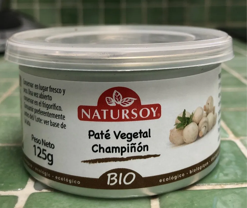 Pate vegetal champiñon