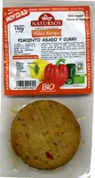 Fibra burger Pimiento asado y curry