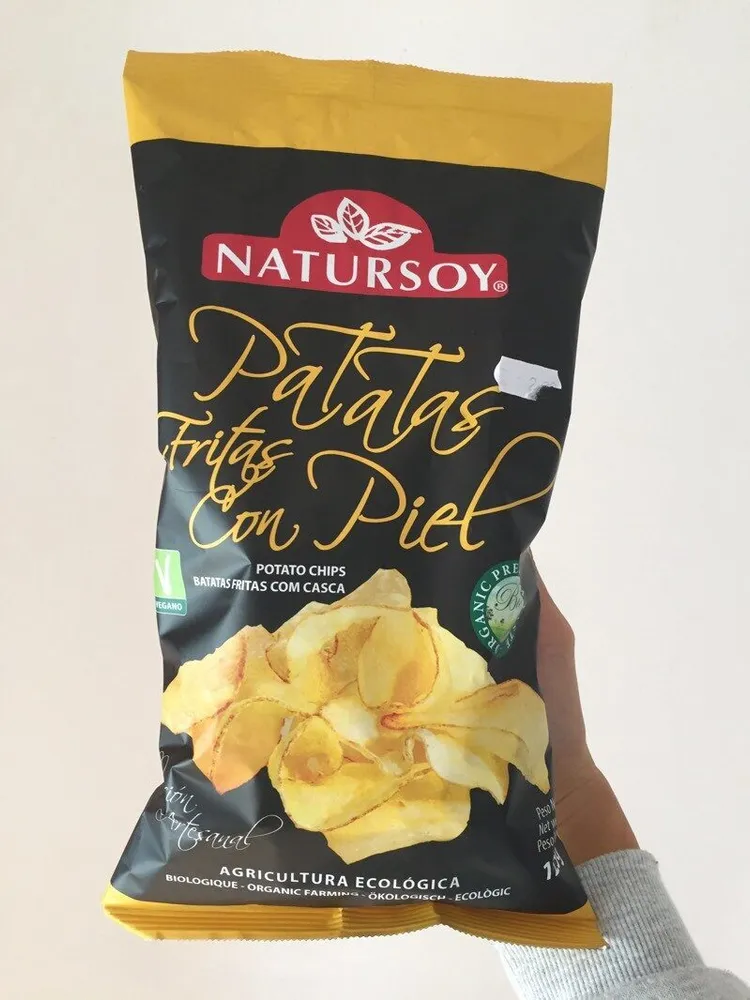 Patatas fritas con piel