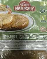 Cereal burguer espelta y verduras