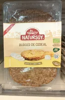 Cereal burger queso de cabra y miel