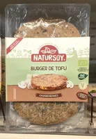 Hamburguesa vegetal de tofu champiñones