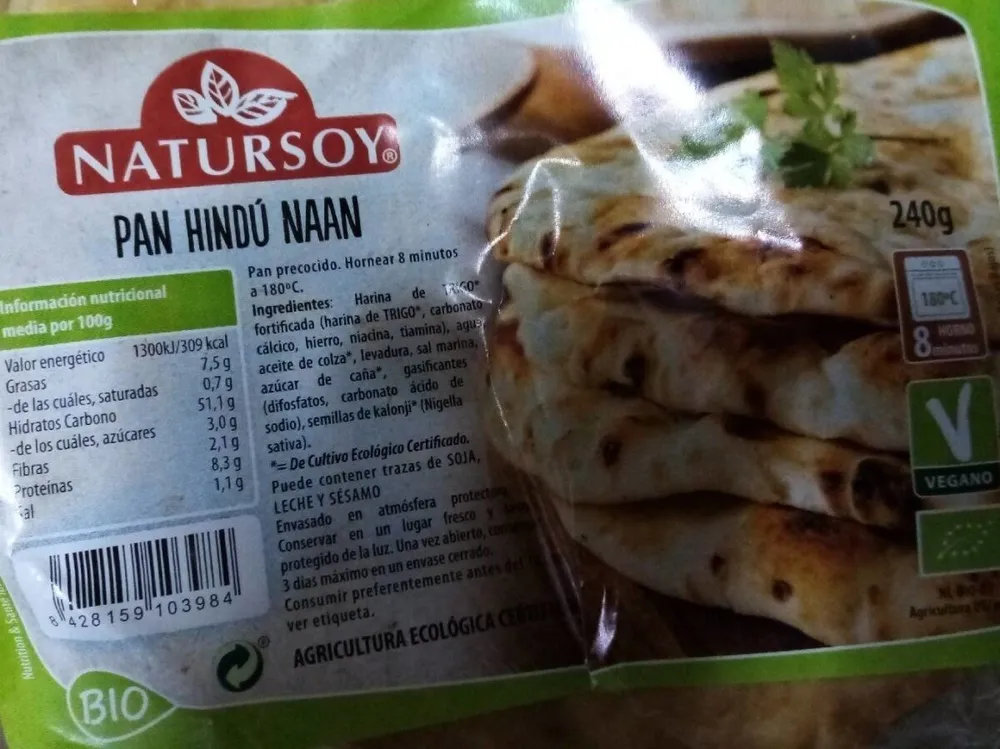 Pan hindú naan