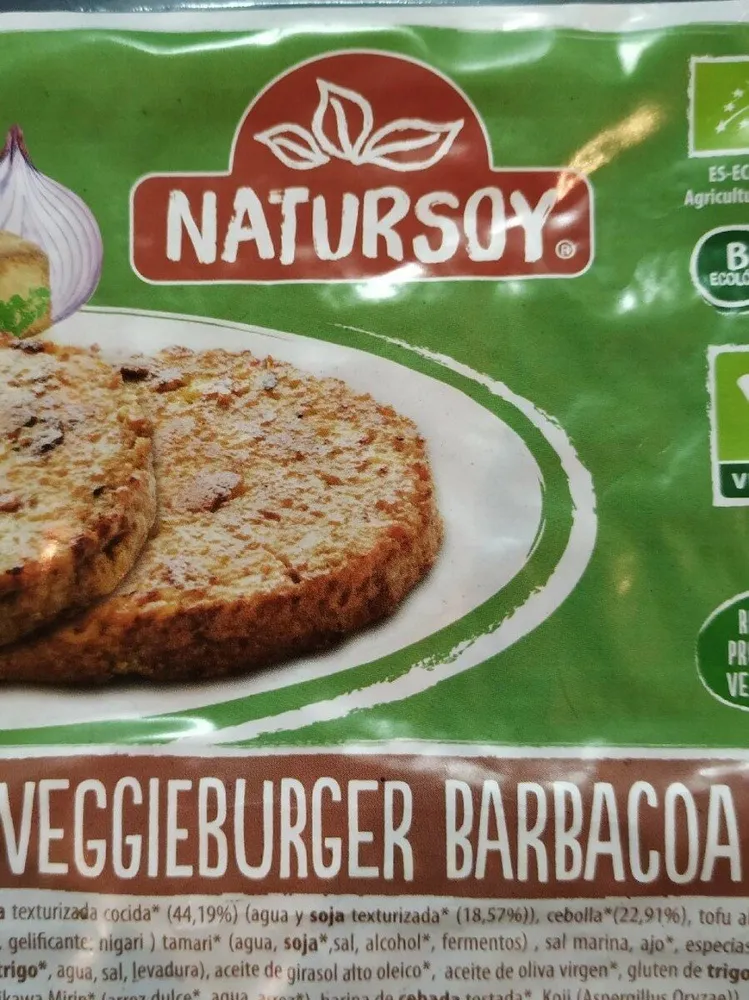 Veggieburger barbacoa