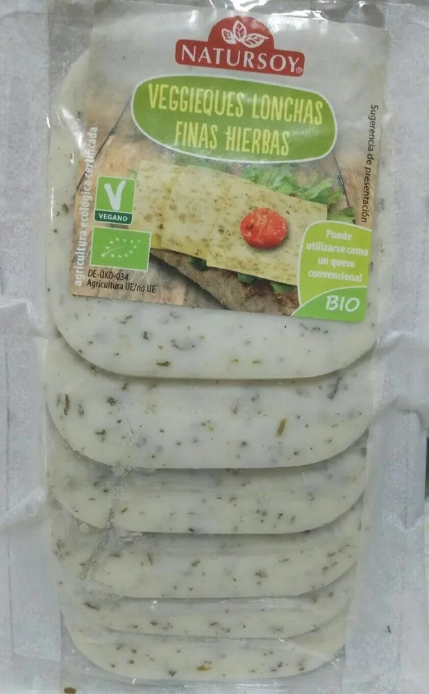 Veggieques lonchas finas hierbas