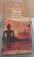 Chocolate Thai 60% cacao con leche de coco