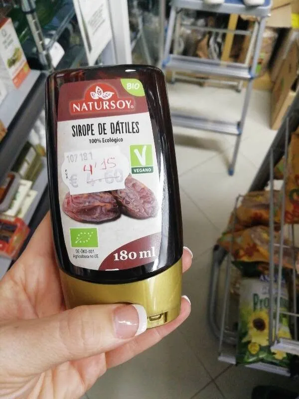 Sirope de dátiles
