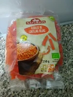 Fusillis de lentejas rojas