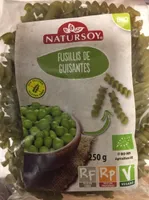 Fusillis de guisantes
