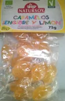 Caramelos jengibre y limón
