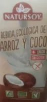 Bebida de arroz y coco