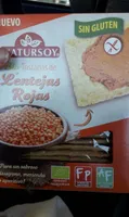 Tostadas de lentejas rojas