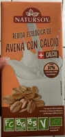Lait d'avoine avec du calcium