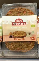 Cereal burger quinoa, masala y dátil
