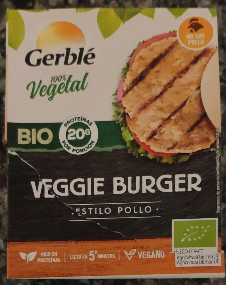 Veggie Burger - Estilo pollo