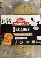 Burger vegana estilo pollo