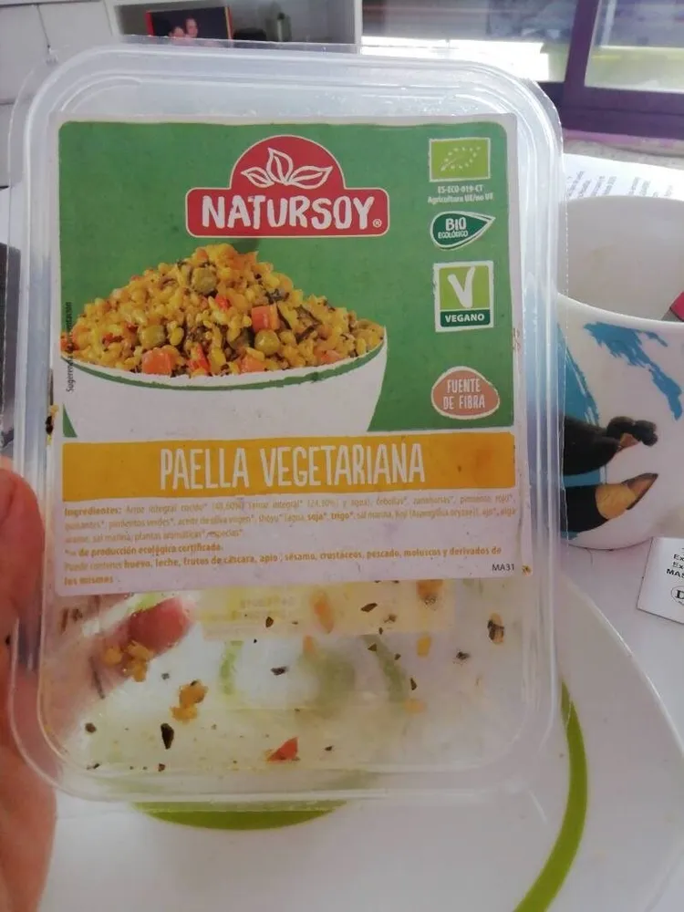 Paella vegetariana
