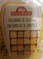 TALLARINES DE CÚRCUMA CON SEMILLAS DE AMAPOLA