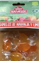 Caramelos de naranja y limon