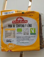 Pan de centeno y lino