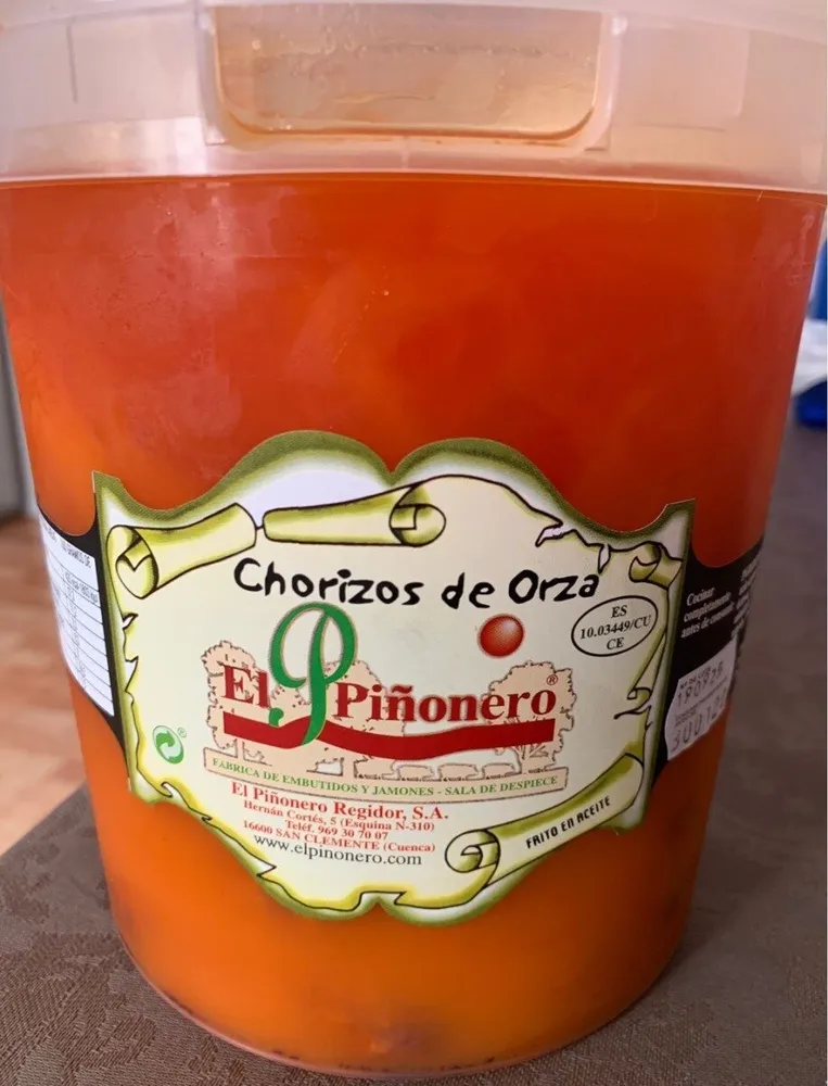 Chorizos de orza