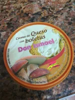 Crema de queso con boletus