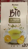 Té verde con jengibre y limón Bio