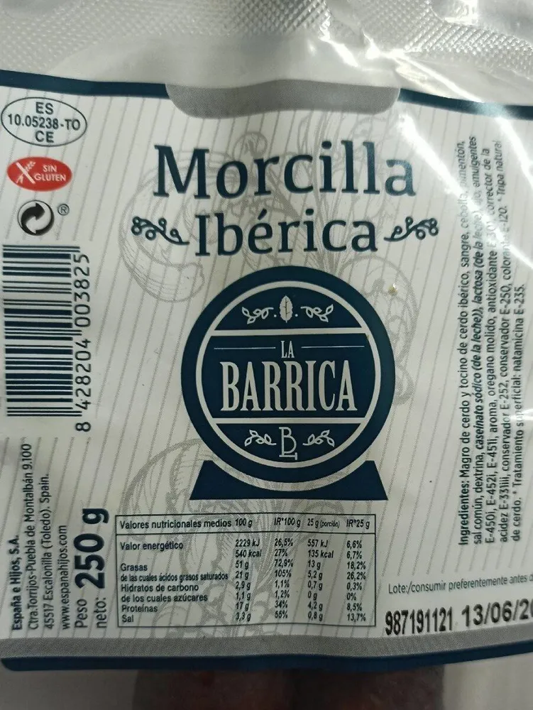 Morcilla Ibérica