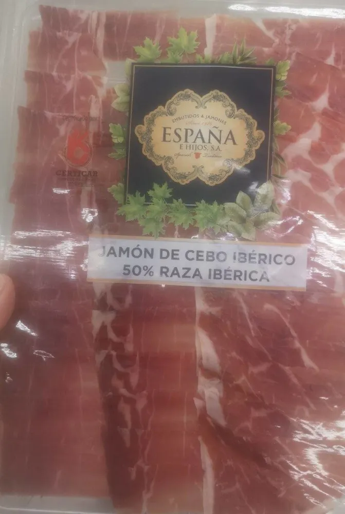Jamón de ceno ibérico 50% raza iberica