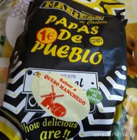 Papas de Pueblo Sabor Queso Manchego