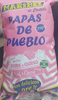Patatas de pueblo sabor york y queso