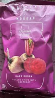 Potato Chips With Beetroot