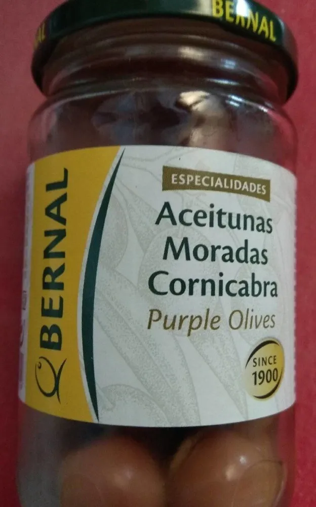 Aceitunas Moradas Cornicabra