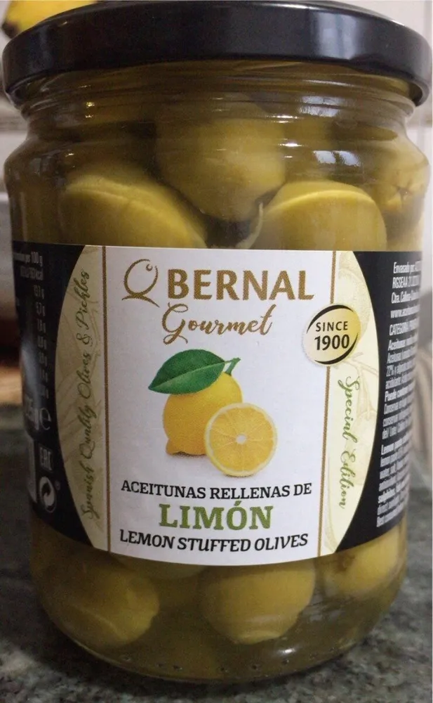 ACEITUNAS RELLENAS DE LIMÒN