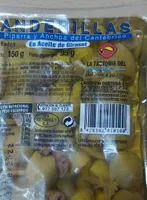 Banderillas de piparra y anchoa del Cantábrico