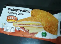 Pechuga rellena de jamón y queso