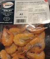 Langostino cocido