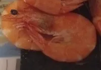 Gambas cocidas