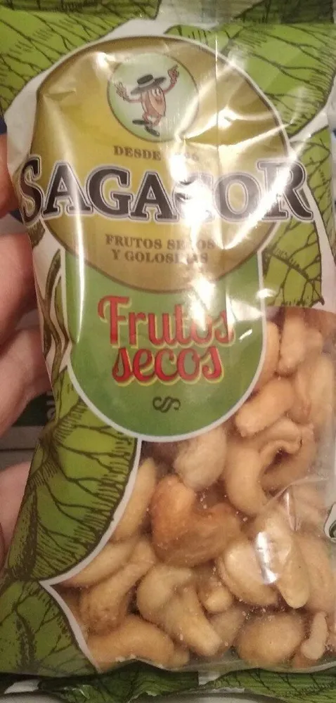 Frutos secos anacardos