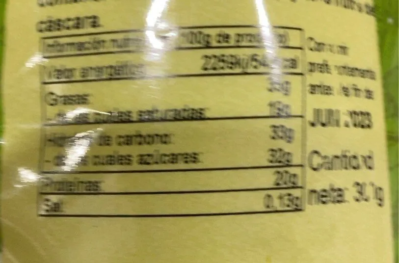 Cacahuetes chocolate