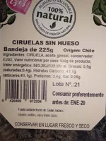 Ciruelas sin hueso