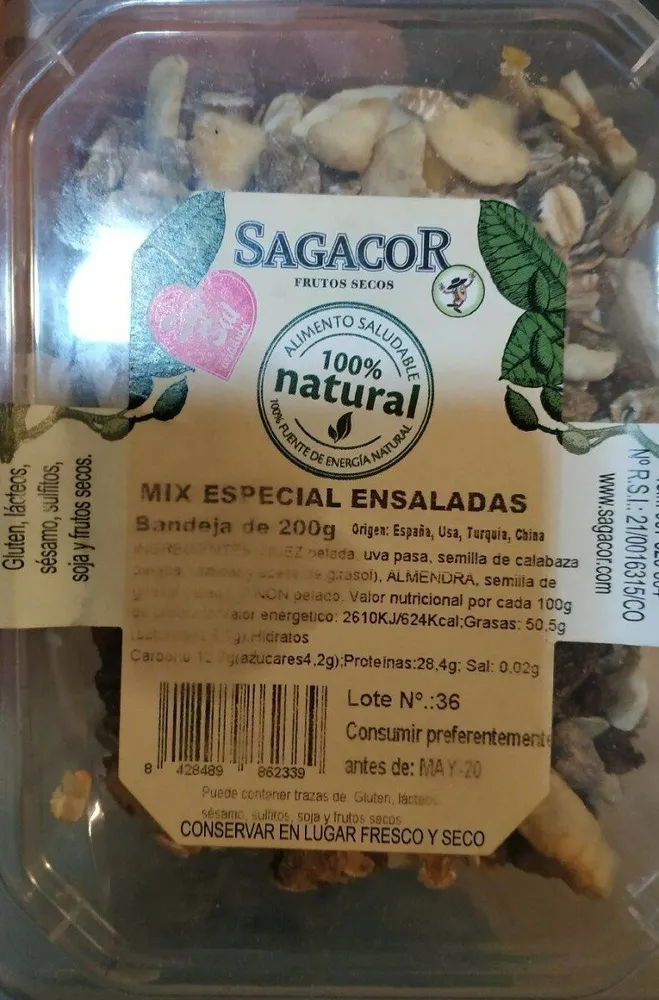 Mix especial ensaladas